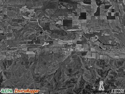 Eagle Creek township, Illinois satellite photo by USGS