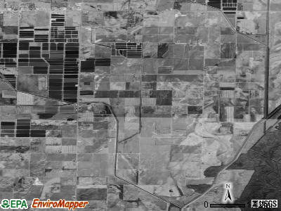 Main Shore township, Arkansas satellite photo by USGS