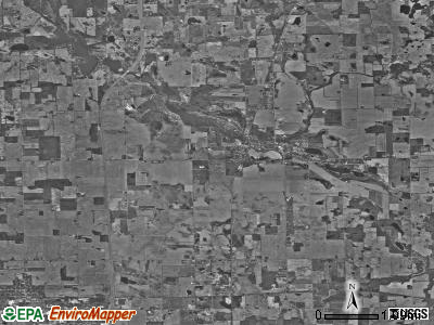 Steuben township, Indiana satellite photo by USGS