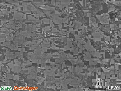 Sparta township, Indiana satellite photo by USGS