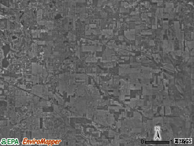 Porter township, Indiana satellite photo by USGS