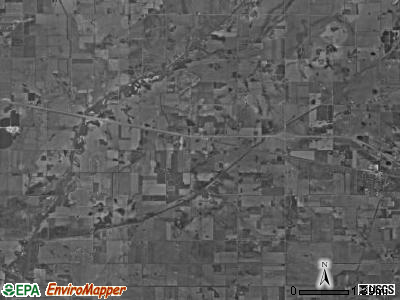 Davis township, Indiana satellite photo by USGS