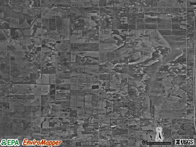 Colfax township, Indiana satellite photo by USGS