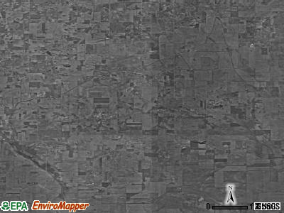 Barkley township, Indiana satellite photo by USGS