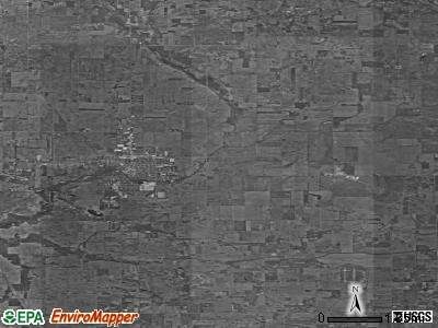 Marion township, Indiana satellite photo by USGS