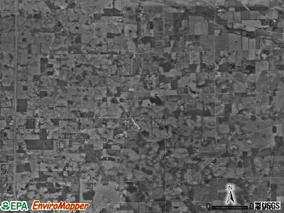 Allen township, Indiana satellite photo by USGS