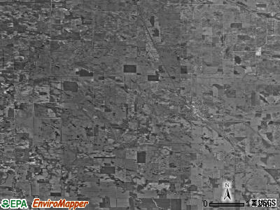 Boone township, Indiana satellite photo by USGS