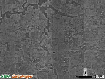 Jordan township, Indiana satellite photo by USGS