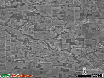 St. Marys township, Indiana satellite photo by USGS
