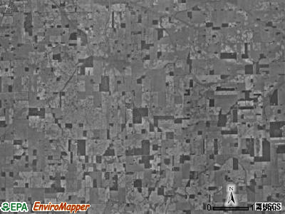 Nottingham township, Indiana satellite photo by USGS