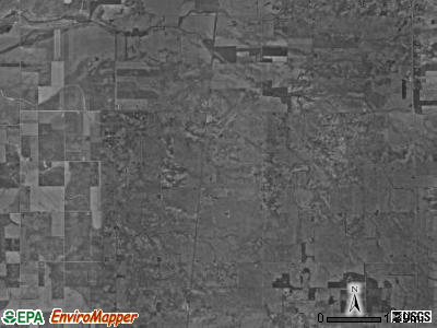 Parish Grove township, Indiana satellite photo by USGS