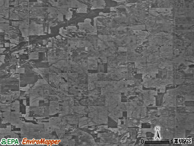 Adams township, Indiana satellite photo by USGS