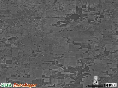 Medina township, Indiana satellite photo by USGS