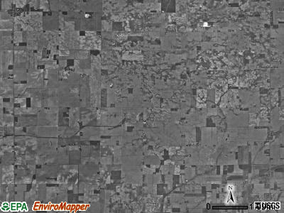 Boone township, Indiana satellite photo by USGS