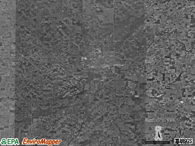 Cicero township, Indiana satellite photo by USGS