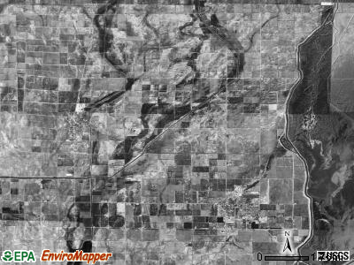 Neal township, Arkansas satellite photo by USGS