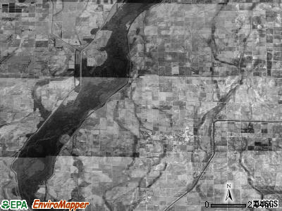 Buffalo township, Arkansas satellite photo by USGS