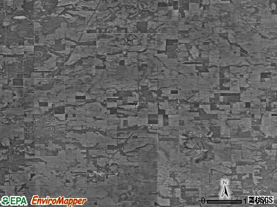 Millcreek township, Indiana satellite photo by USGS