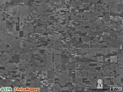 Worth township, Indiana satellite photo by USGS
