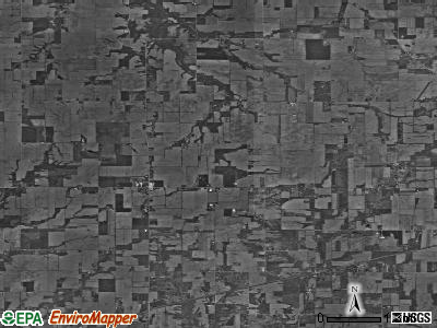 Marion township, Indiana satellite photo by USGS