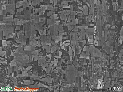 Harrison township, Indiana satellite photo by USGS