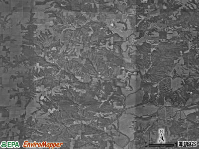 Madison township, Indiana satellite photo by USGS