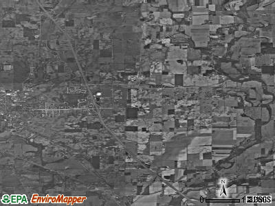 Needham township, Indiana satellite photo by USGS