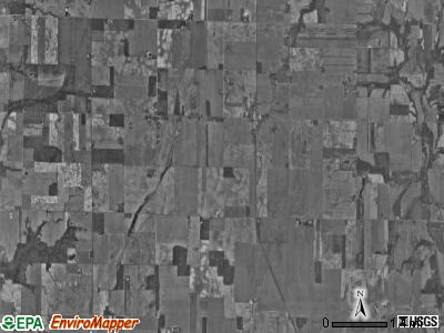 Bath township, Indiana satellite photo by USGS