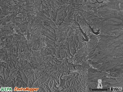 Hamblen township, Indiana satellite photo by USGS