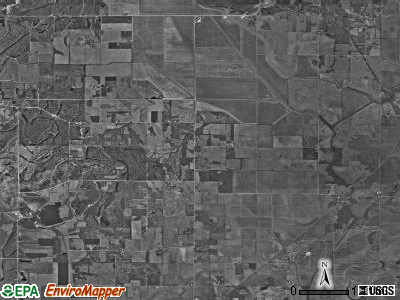 Stafford township, Indiana satellite photo by USGS