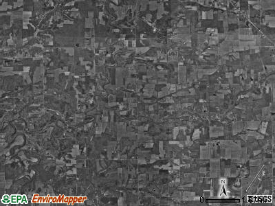 Smyrna township, Indiana satellite photo by USGS