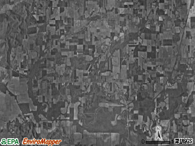 Grassy Fork township, Indiana satellite photo by USGS