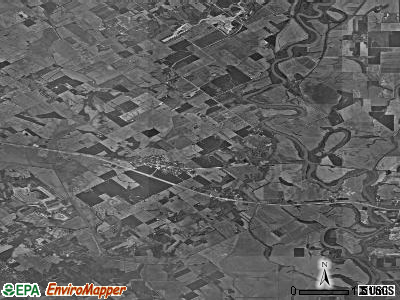 Steen township, Indiana satellite photo by USGS