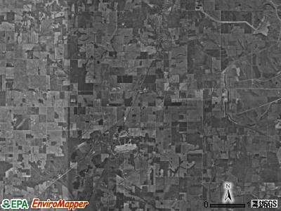 Barton township, Indiana satellite photo by USGS