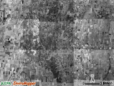 Jonesboro township, Arkansas satellite photo by USGS