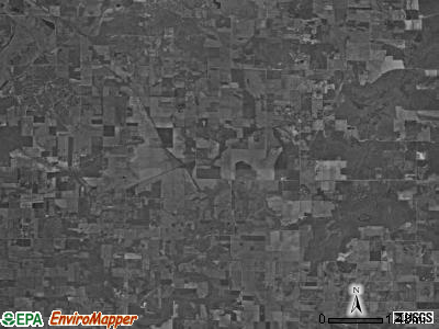 Skelton township, Indiana satellite photo by USGS