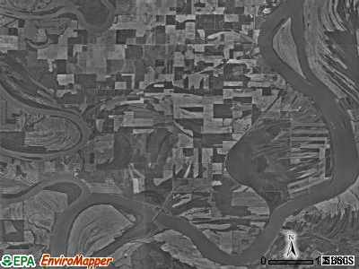 Point township, Indiana satellite photo by USGS