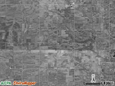 Jenkins township, Iowa satellite photo by USGS