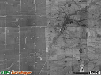 Gilman township, Iowa satellite photo by USGS