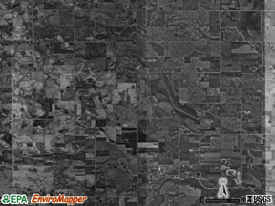Fertile township, Iowa satellite photo by USGS