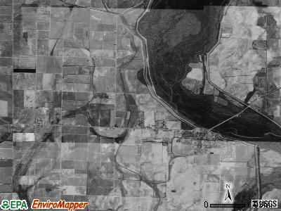 Lake City township, Arkansas satellite photo by USGS