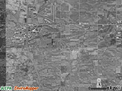 Lake township, Iowa satellite photo by USGS