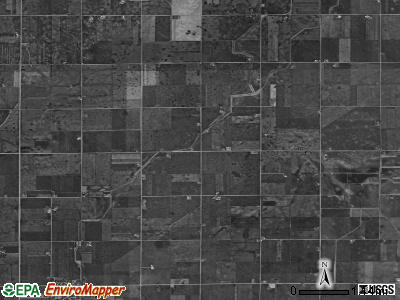 Boone township, Iowa satellite photo by USGS