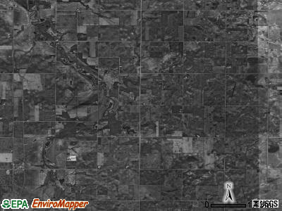 Avery township, Iowa satellite photo by USGS