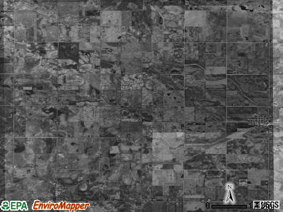 Grimes township, Iowa satellite photo by USGS