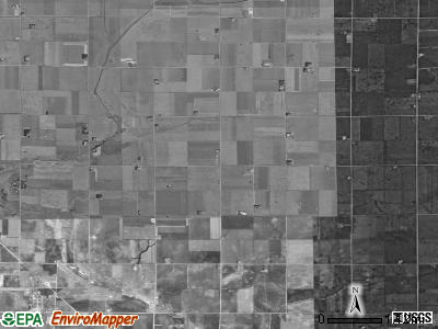 Lu Verne township, Iowa satellite photo by USGS