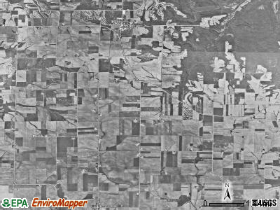 Colony township, Iowa satellite photo by USGS