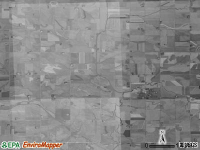 Galva township, Iowa satellite photo by USGS
