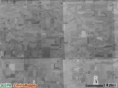 Griggs township, Iowa satellite photo by USGS