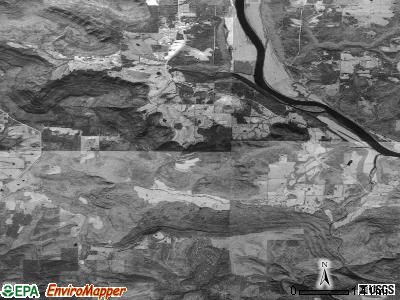 Marcella township, Arkansas satellite photo by USGS